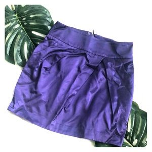 NEW with tags Tommy Hilfiger satin mini skirt